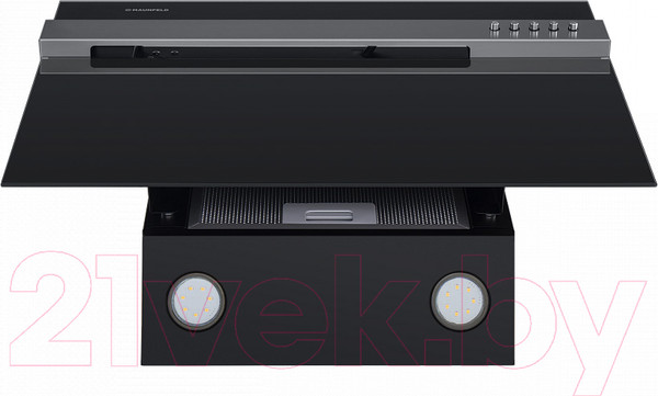 Изображение товара Вытяжка наклонная Maunfeld Bridge Line 60 (сатин/черный)