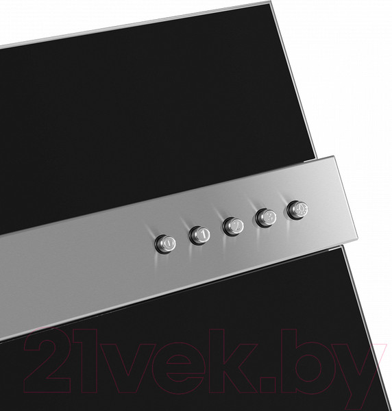 Изображение товара Вытяжка наклонная Maunfeld Bridge Line 60 (сатин/черный)