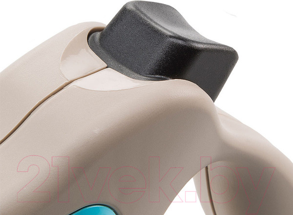 Изображение товара Поводок-рулетка Ferplast Amigo Mini / 75700018 (шнур, бежевый/голубой)