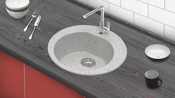 Изображение товара Мойка кухонная Berge BR-5200 (серый)