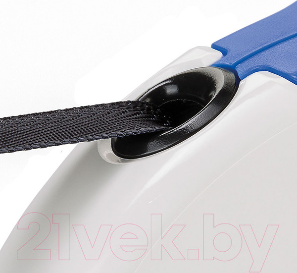 Изображение товара Поводок-рулетка Ferplast Amigo Mini / 75702025 (лента, синий/белый)