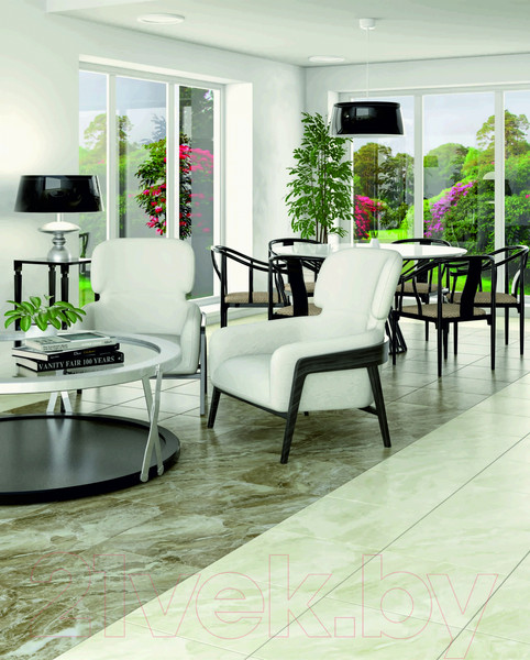 Изображение товара Плитка Beryoza Ceramica Prada GP Brown (415x415)