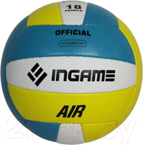 Изображение товара Мяч волейбольный Ingame Air (желтый/голубой)