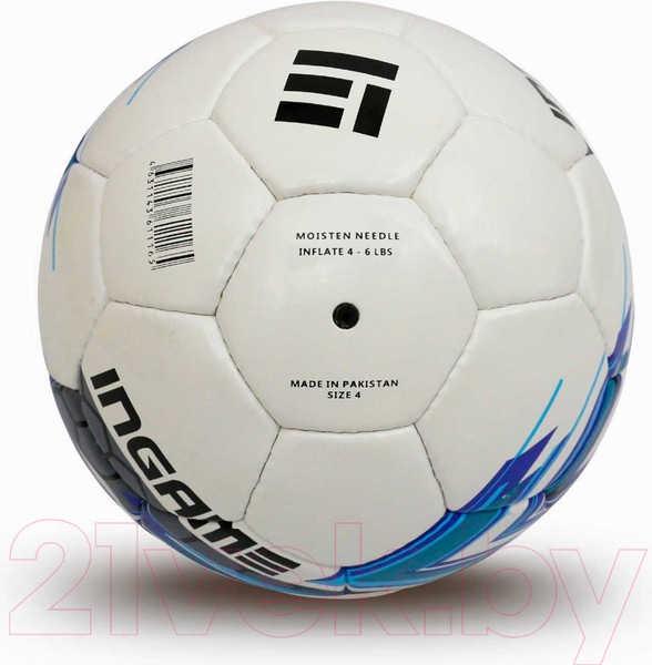 Изображение товара Футбольный мяч Ingame Pro №5 IFB-115 (синий/черный)