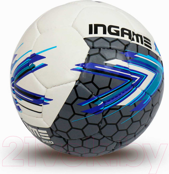 Изображение товара Футбольный мяч Ingame Pro №5 IFB-115 (синий/черный)