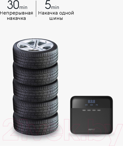 Изображение товара Автомобильный компрессор 70mai Midrive TP03
