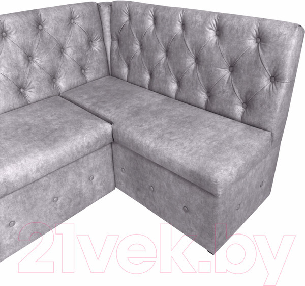 Изображение товара Уголок кухонный мягкий Аквилон Айриш СМ правый (эмилия смок)