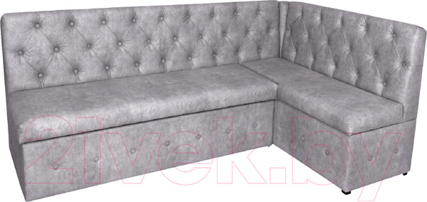 Изображение товара Уголок кухонный мягкий Аквилон Айриш СМ правый (эмилия смок)