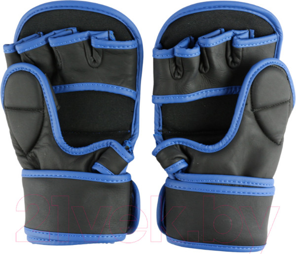 Изображение товара Перчатки для единоборств BoyBo Wings (M, черный/синий)