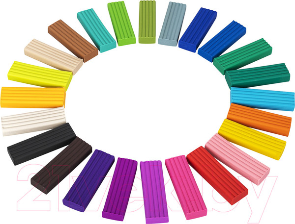 Изображение товара Пластилин Юнландия Юный Волшебник / 106511 (24цв)