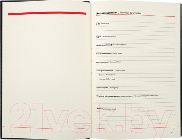 Изображение товара Ежедневник Brauberg Flame / 113426 (черный/золотой срез)