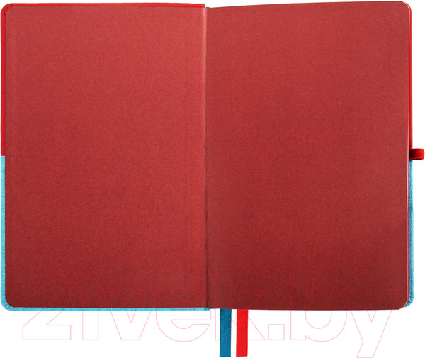 Изображение товара Записная книжка Brauberg Duo / 113431 (красный/бирюзовый)