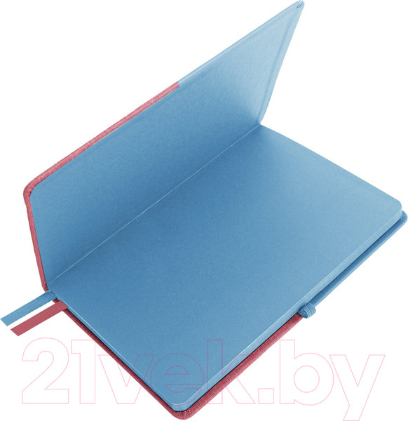 Изображение товара Записная книжка Brauberg Duo / 113432 (голубой/розовый)