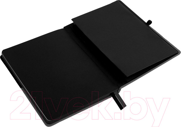 Изображение товара Записная книжка Brauberg Duo / 113433 (черный/серый)