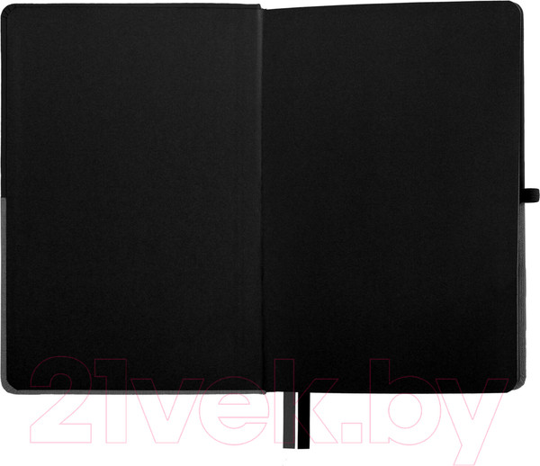 Изображение товара Записная книжка Brauberg Duo / 113433 (черный/серый)