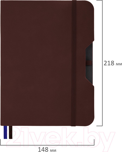 Изображение товара Записная книжка Brauberg Note / 113436 (коричневый)