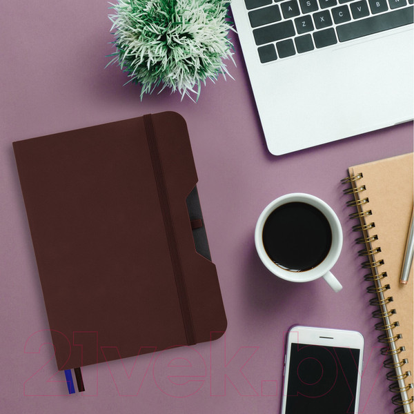 Изображение товара Записная книжка Brauberg Note / 113436 (коричневый)