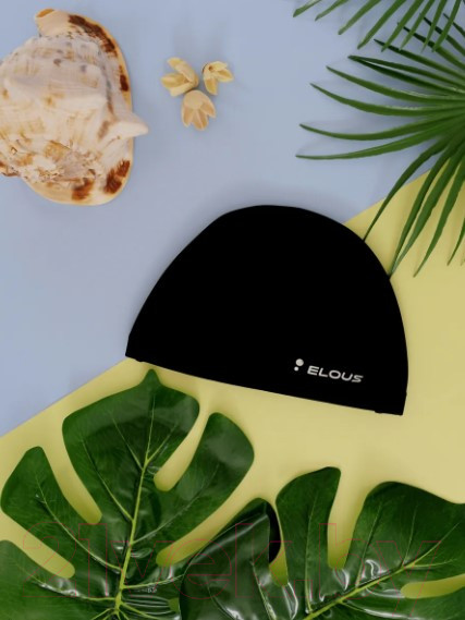 Изображение товара Шапочка для плавания Elous ELS212 (подростковый, черный)