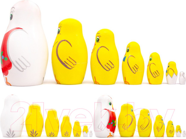 Изображение товара Матрешка сувенирная Брестская Фабрика Сувениров Пасхальная 7306