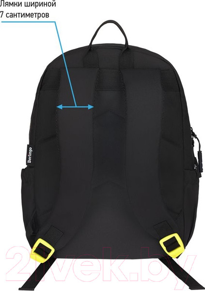 Изображение товара Школьный рюкзак Berlingo Angel Black / RU08017