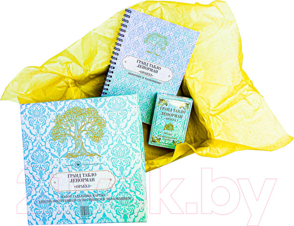 Изображение товара Гадальные карты Gothic Kotik Production Оракул Ленорман с большой книгой инструкцией (в подарочном боксе)