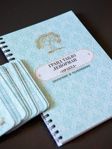 Изображение товара Гадальные карты Gothic Kotik Production Оракул Ленорман с большой книгой инструкцией (в подарочном боксе)