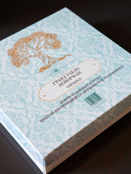 Изображение товара Гадальные карты Gothic Kotik Production Оракул Ленорман с большой книгой инструкцией (в подарочном боксе)