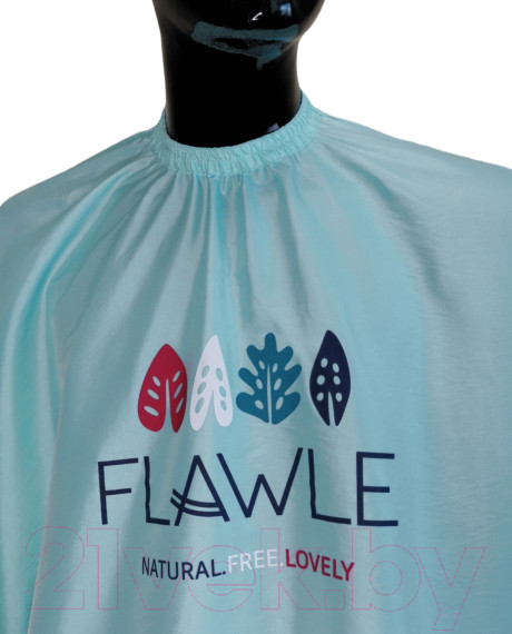 Изображение товара Накидка парикмахерская Flawle 3.201.02 (голубой)