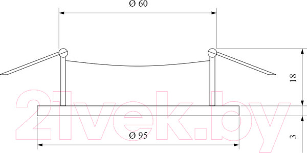 Изображение товара Точечный светильник Elektrostandard 25001/01 (черный)