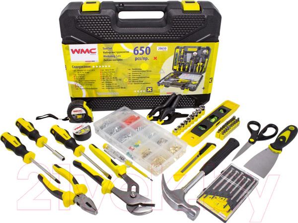 Изображение товара Универсальный набор инструментов WMC Tools WMC-20650(51129)