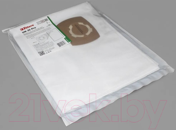 Изображение товара Комплект пылесборников для пылесоса Filtero UN 30 Pro (2шт)