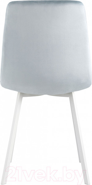Изображение товара Стул Stool Group Chilly / OS-2011 HLR-17 wl (велюр серо-голубой/ножки белые)
