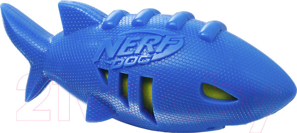 Изображение товара Игрушка для собак Nerf Акула, плавающая 35033