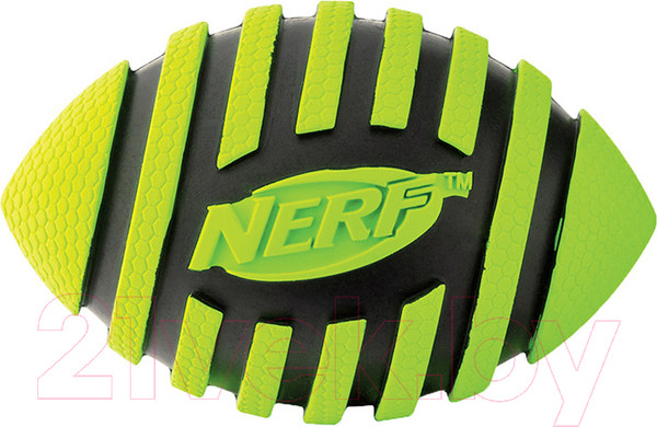 Изображение товара Игрушка для собак Nerf Мяч для регби пищащий / 22217