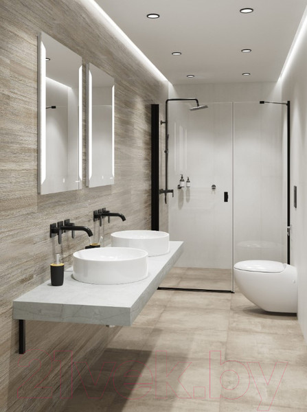 Изображение товара Умывальник Sanita Luxe Best Slim WB.CT/Best/40-N.Slim/WHT.G/S1