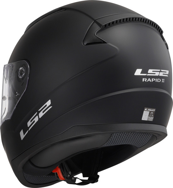 Изображение товара Мотошлем LS2 FF353 Rapid Solid (XL, черный матовый)