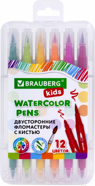 Изображение товара Фломастеры Brauberg Kids / 152188 (12цв)