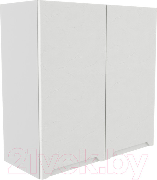 Изображение товара Шкаф навесной для кухни ДСВ Тренто П 700 (серый/белый)