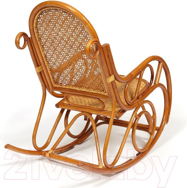 Изображение товара Кресло-качалка Tetchair Milano без подушки (коньяк)
