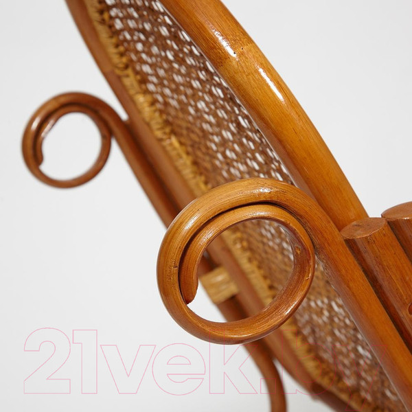 Изображение товара Кресло-качалка Tetchair Milano без подушки (коньяк)