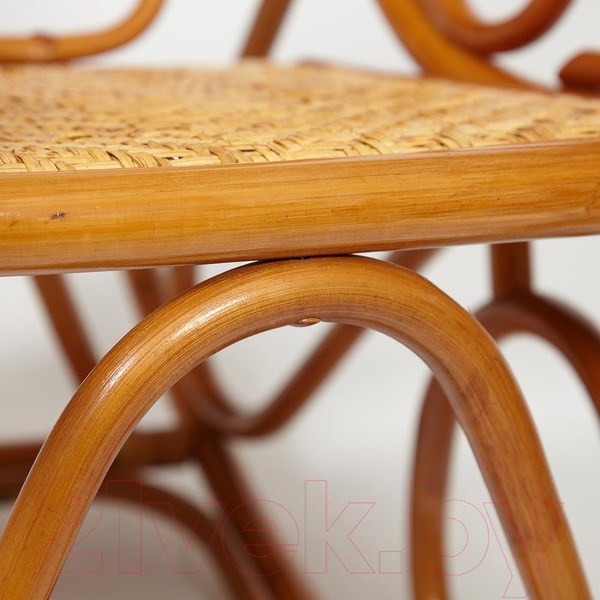 Изображение товара Кресло-качалка Tetchair Milano без подушки (коньяк)