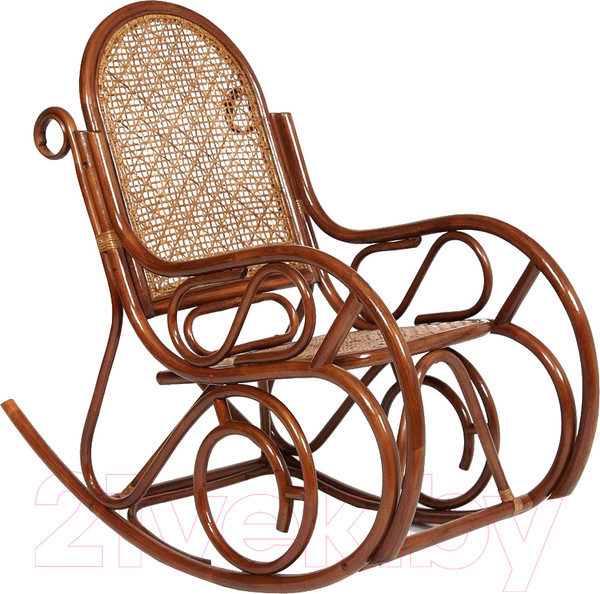 Изображение товара Кресло-качалка Tetchair Milano без подушки (орех)