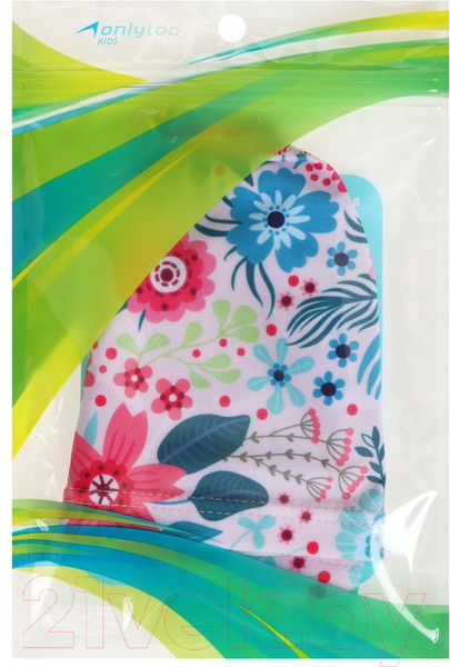 Изображение товара Шапочка для плавания Onlytop Swim Цветочный мир / 7445116