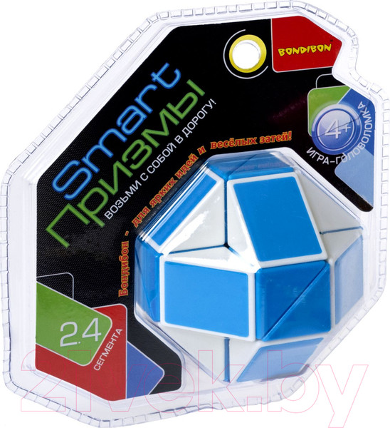 Изображение товара Игра-головоломка Bondibon Smart Призмы / ВВ5279 (синий/белый)