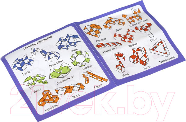 Изображение товара Игра-головоломка Bondibon Smart Призмы / ВВ5279 (синий/белый)