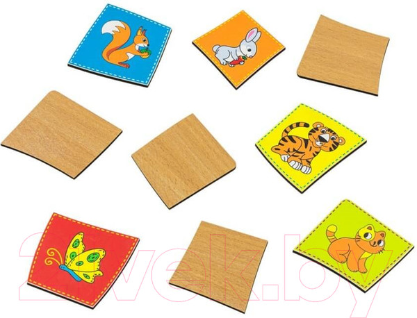 Изображение товара Сортер Alatoys Пазл-ассоциации Найди пару / ПЗЛ2039