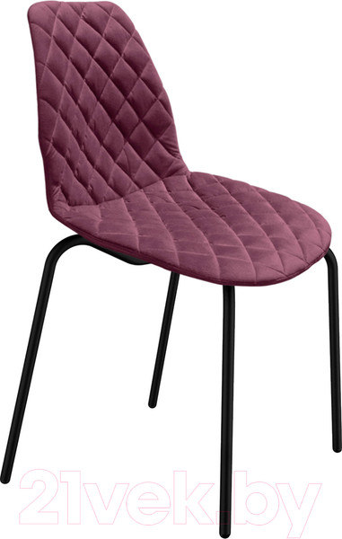 Изображение товара Стул Sheffilton SHT-ST29-C12/S130 HD (ежевичное вино/черный муар)
