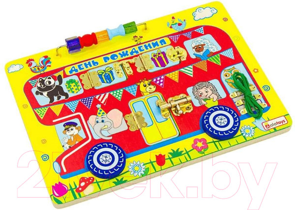 Изображение товара Бизиборд Alatoys День рождения / ББ216