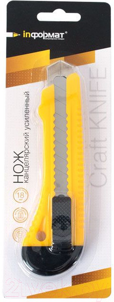 Изображение товара Нож канцелярский inФормат CIF18MG