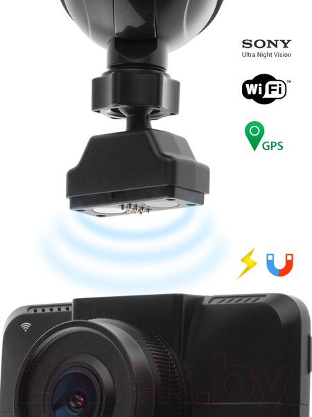 Изображение товара Автомобильный видеорегистратор Roadgid CityGo 3 Wi-Fi 2CH / 4603757106900